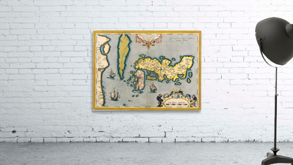 Old Map 88 Wall Preview
