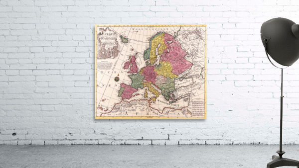 Old Map 84 Wall Preview