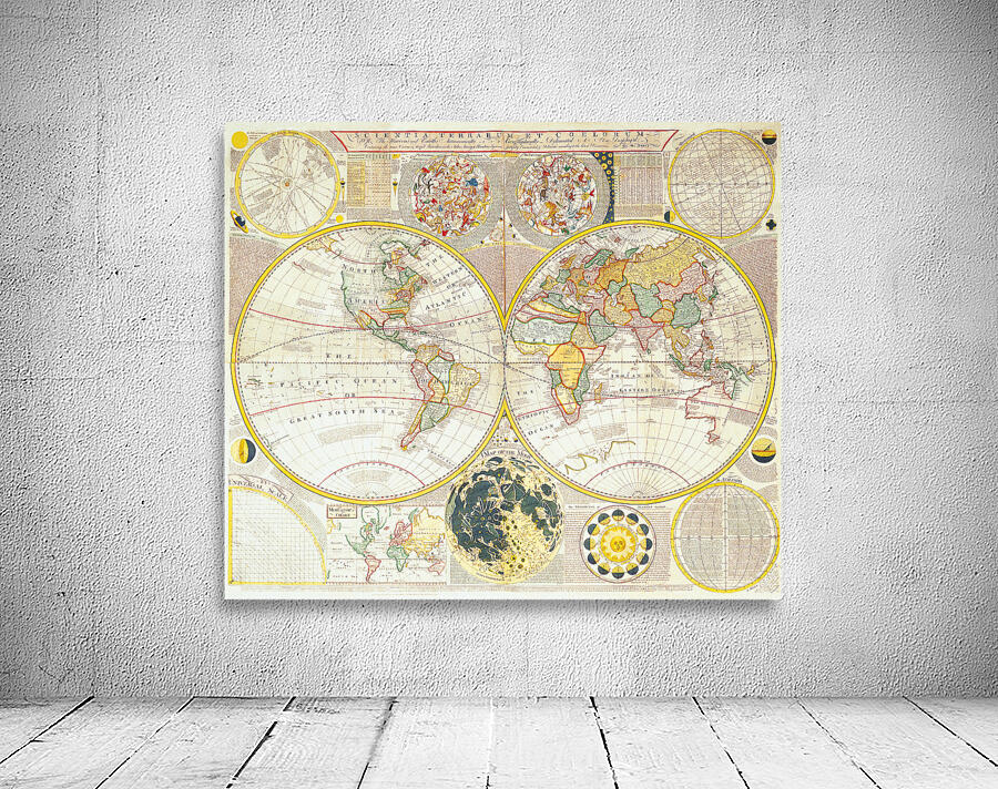 Old Map 81 Wall Preview