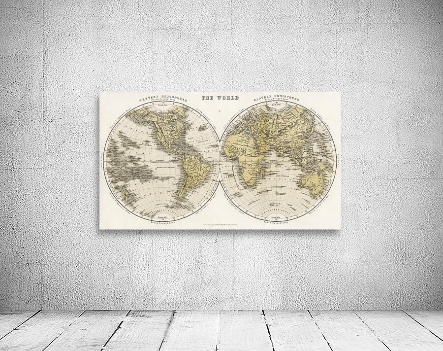 Vintage Maps  29 Wall Preview