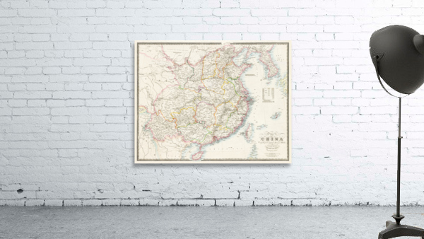 Vintage Maps  37 Wall Preview