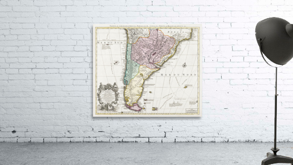 Vintage Maps  25 Wall Preview