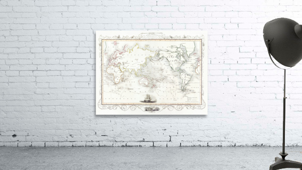 Vintage Maps  6 Wall Preview