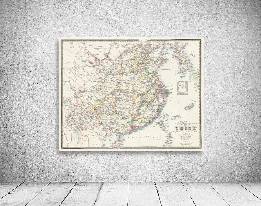 Vintage Maps  38 Wall Preview
