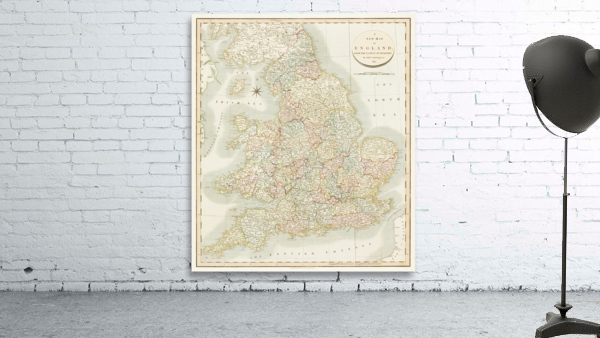Vintage Maps  50 Wall Preview