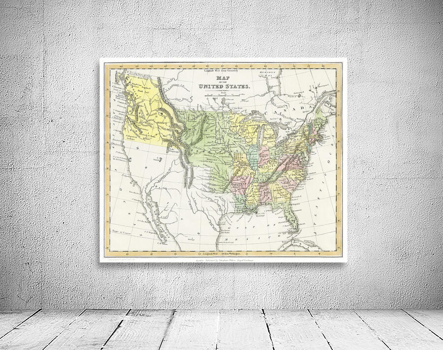 Vintage Maps  22 Wall Preview