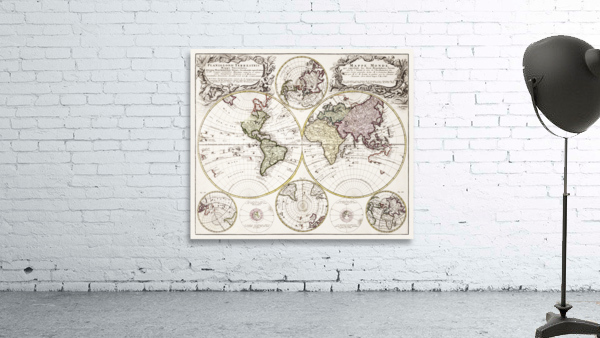 Vintage Maps  43 Wall Preview