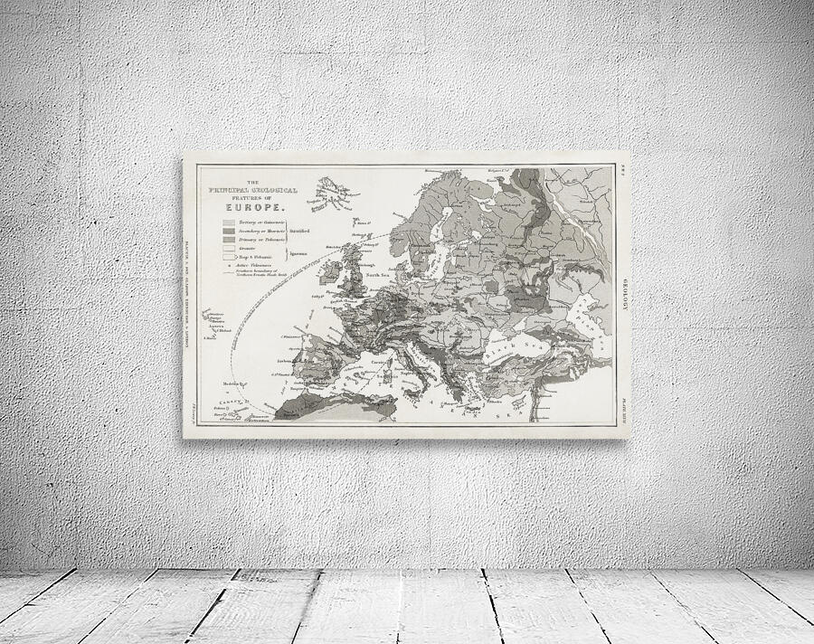 Vintage Maps  1 Wall Preview