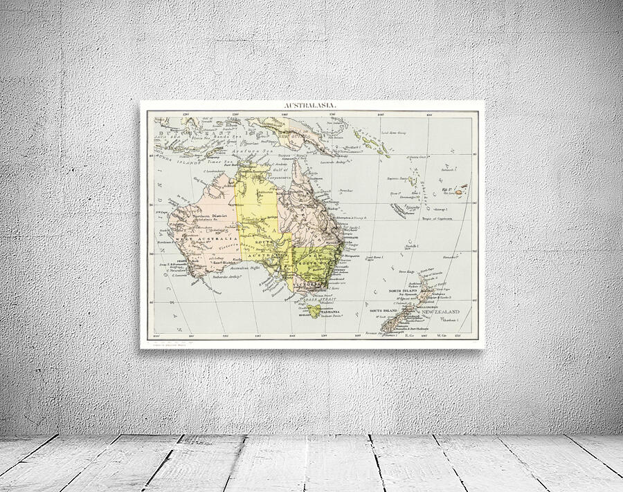Vintage Maps  12 Wall Preview