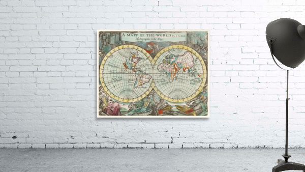 Vintage Maps  67 Wall Preview