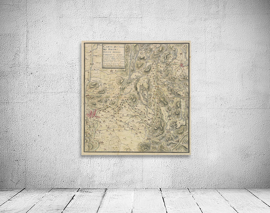 Vintage Maps  103 Wall Preview