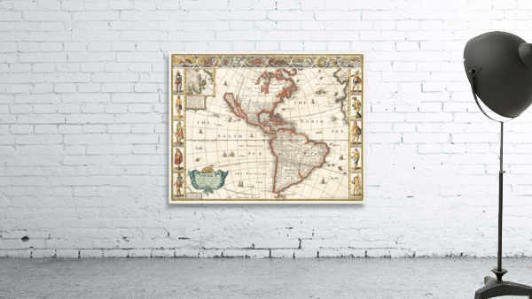 Vintage Maps  80 Wall Preview