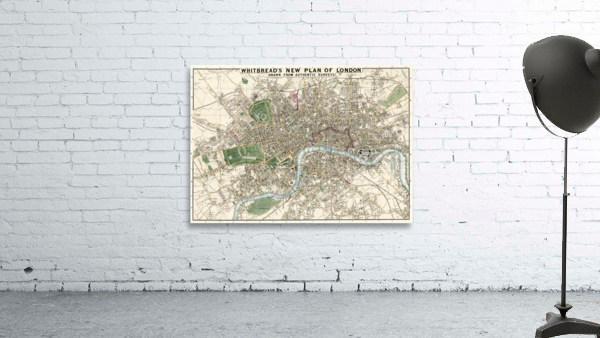 Vintage Maps  70 Wall Preview