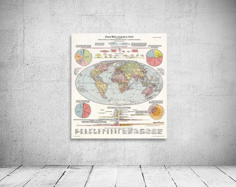 Vintage Maps  75 Wall Preview