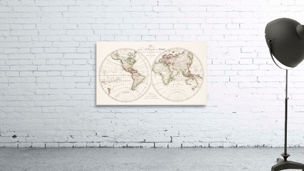 Vintage Maps  86 Wall Preview