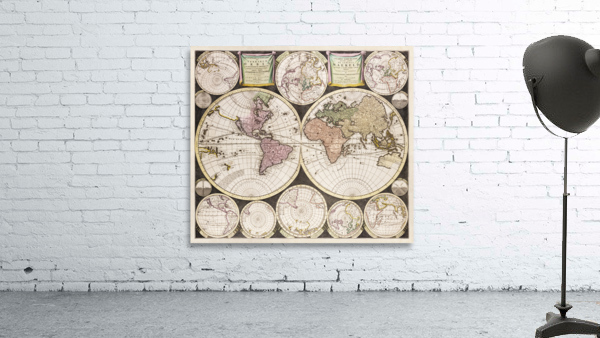 Vintage Maps  69 Wall Preview