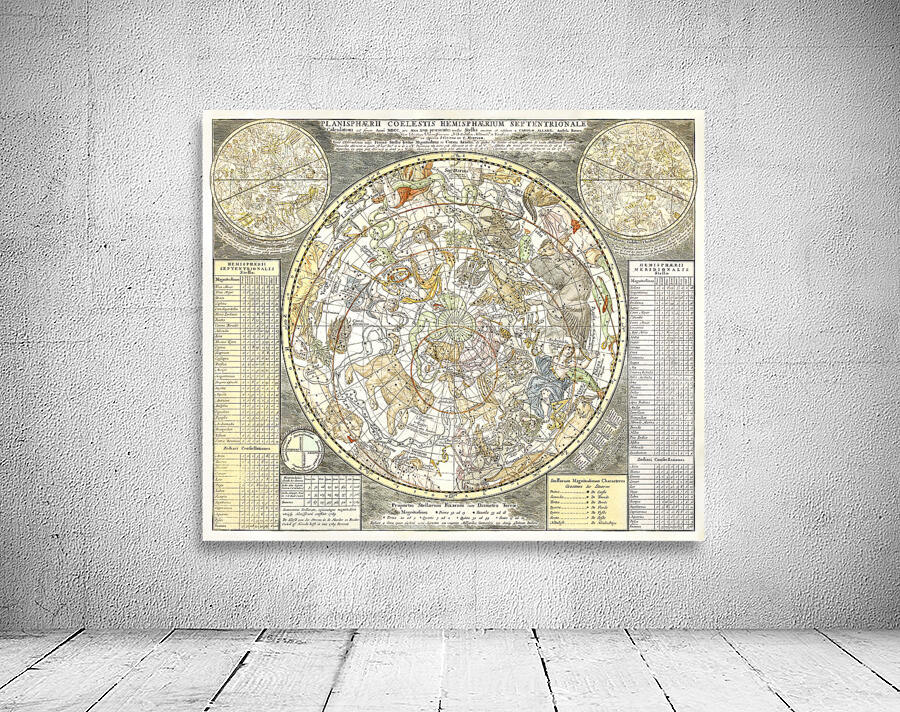 Vintage Maps  59 Wall Preview