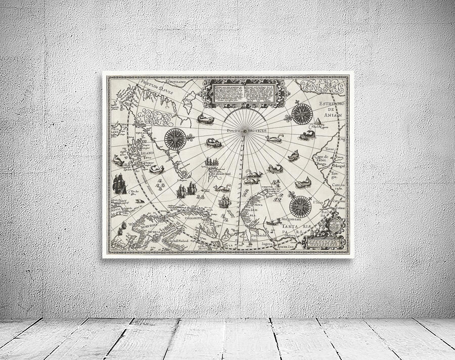 Vintage Maps  58 Wall Preview