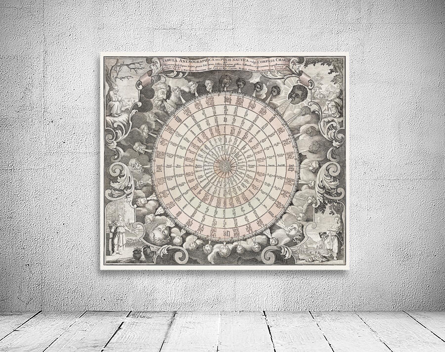 Vintage Maps  56 Wall Preview