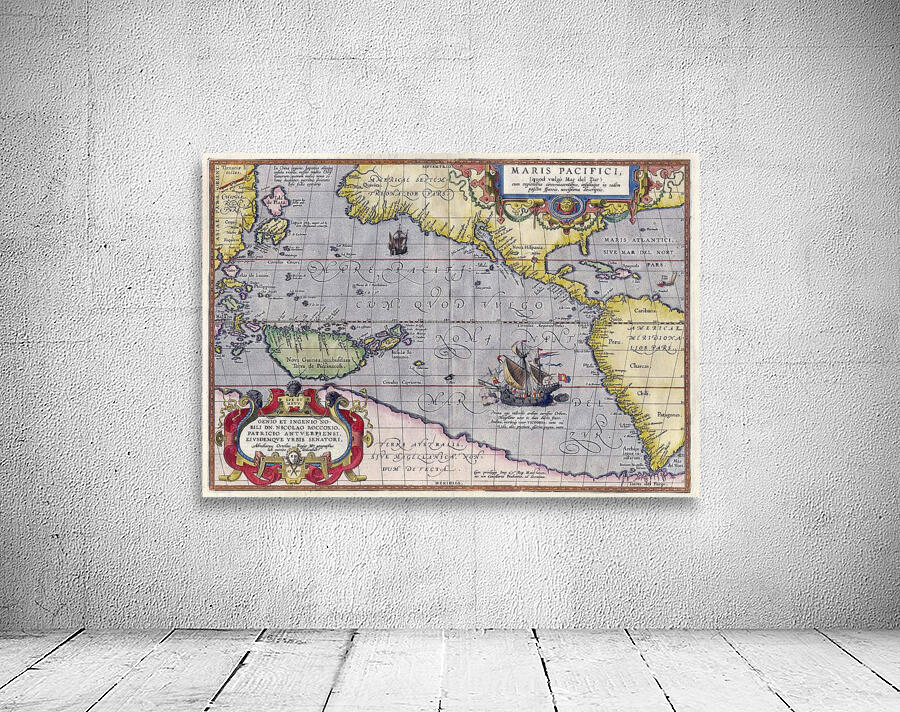 Vintage Maps  104 Wall Preview