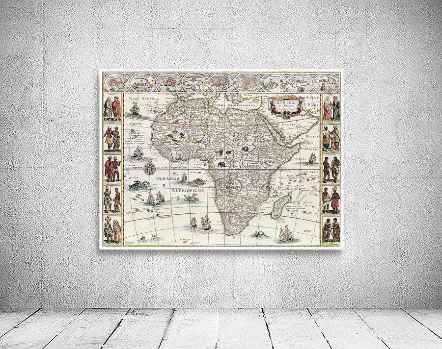 Vintage Maps  66 Wall Preview