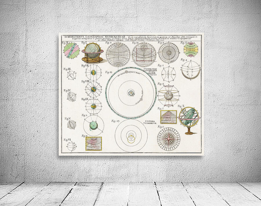 Vintage Maps  60 Wall Preview