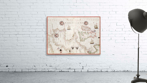Vintage Maps  72 Wall Preview