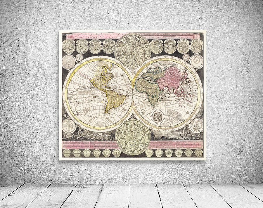 Vintage Maps  76 Wall Preview