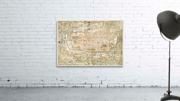Vintage Maps  85 Wall Preview