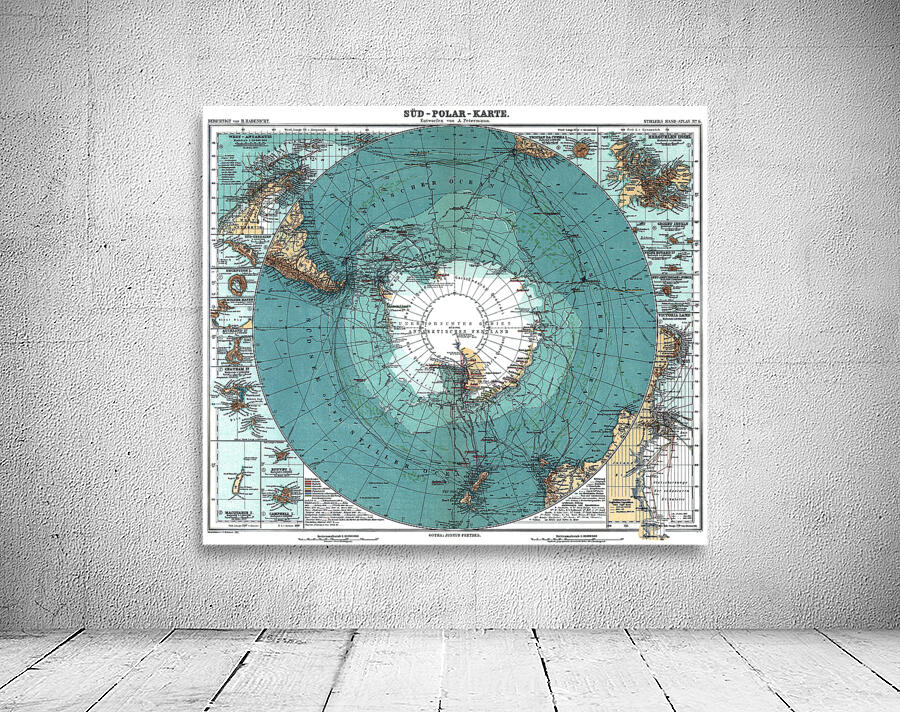 Vintage Maps  107 Wall Preview