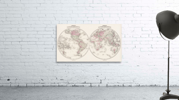 Vintage Maps  55 Wall Preview