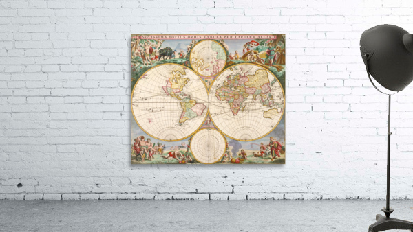 Vintage Maps  101 Wall Preview