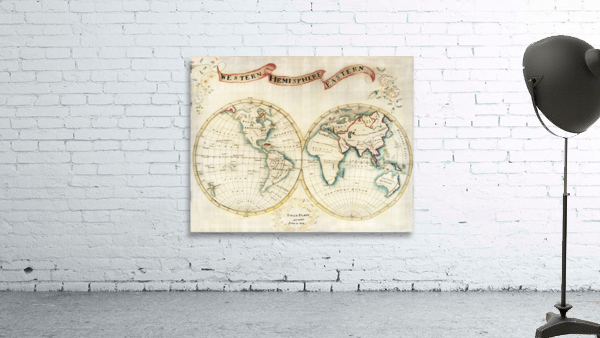 Vintage Maps  87 Wall Preview