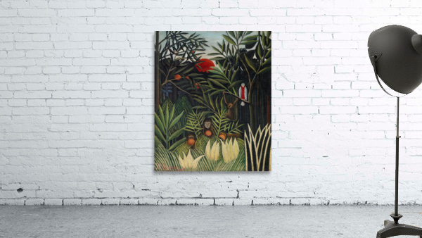 Henri Rousseau 2 by TOPARTGALLERY Wall Art