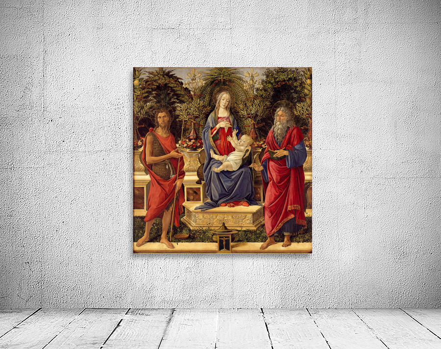 Sandro Botticelli 1445 1510  Madonna and Child Wall Preview