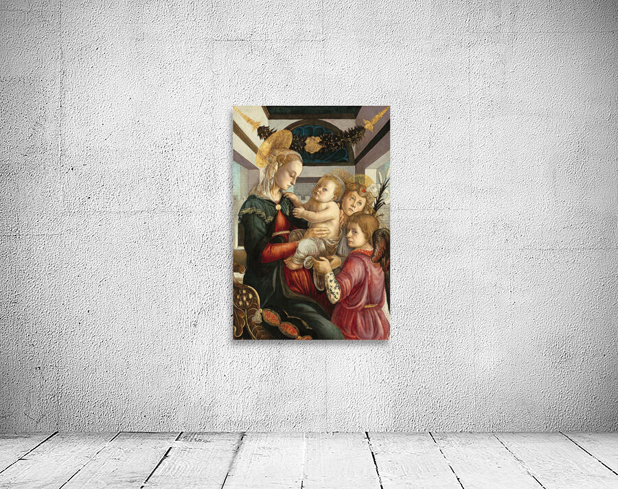 Sandro Botticelli 1445 1510  Madonna and Child with Angels 1470 Wall Preview