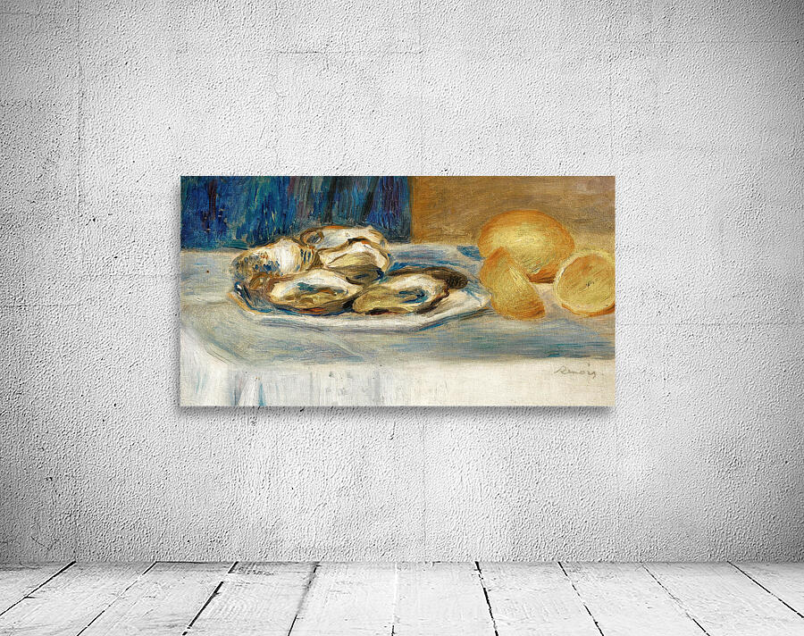 Pierre Auguste Renoir 1841 1919 Nature Morte Aux Citrons Et Aux Huitres 1900 Wall Preview