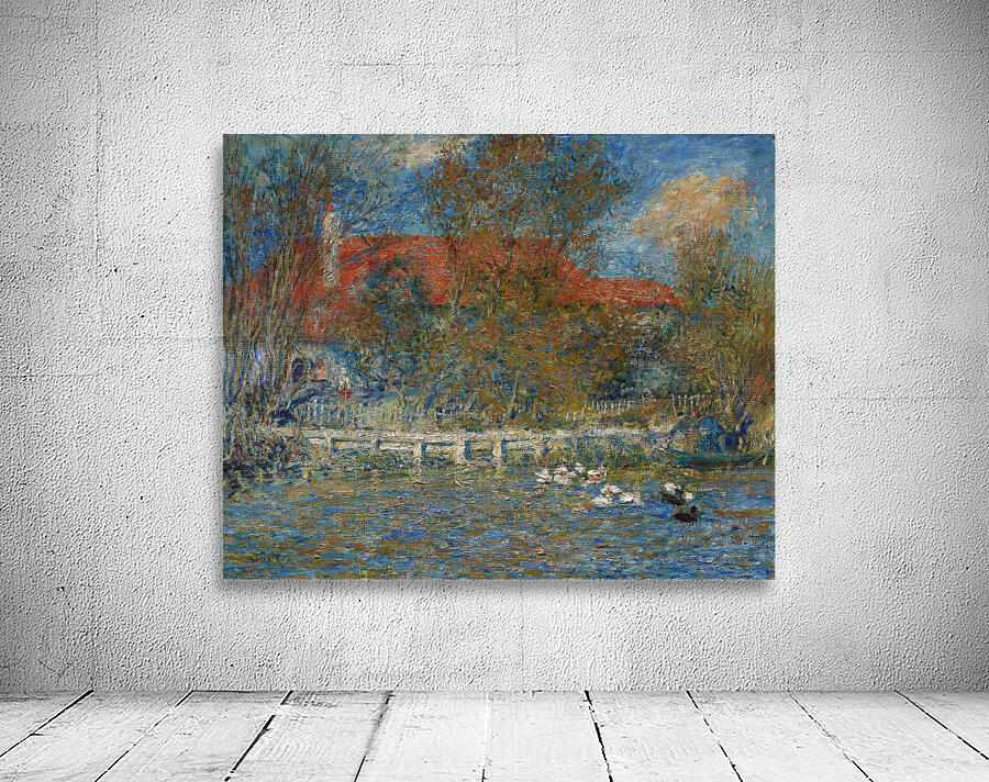 Pierre Auguste Renoir 1841 1919 The Duck Pond 1873 Wall Preview