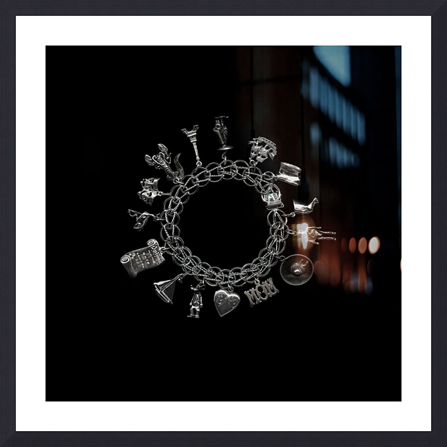 The Charm Bracelet Picture Frame print