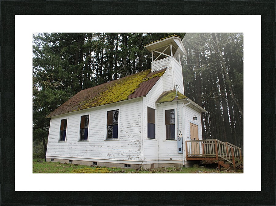 Forgotten Church Picture Frame print