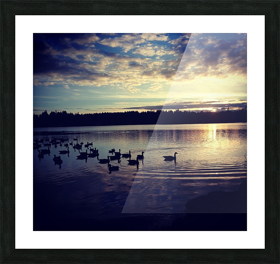 Sunset Picture Frame print