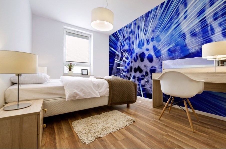 Leopard pop 4  Mural print