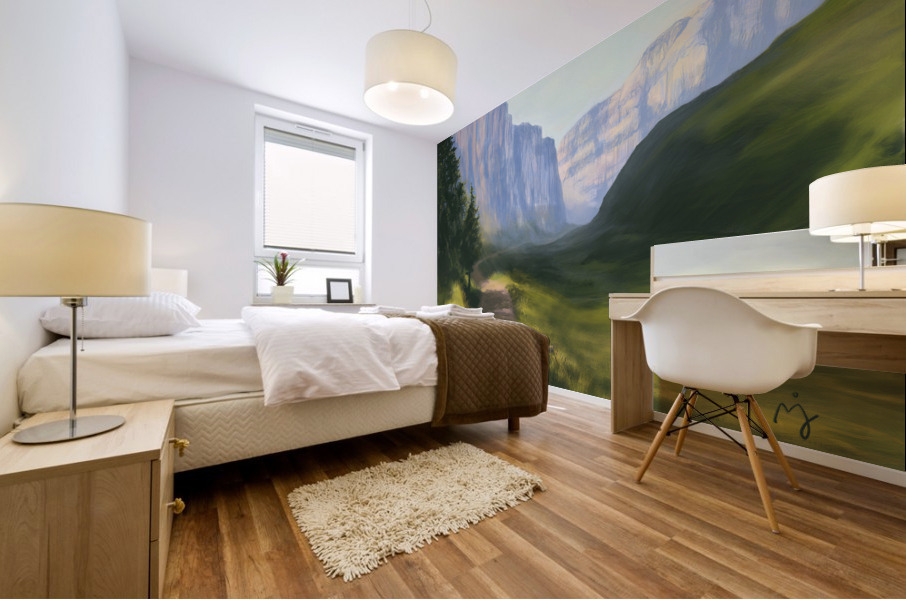 Grass Valley Mural print
