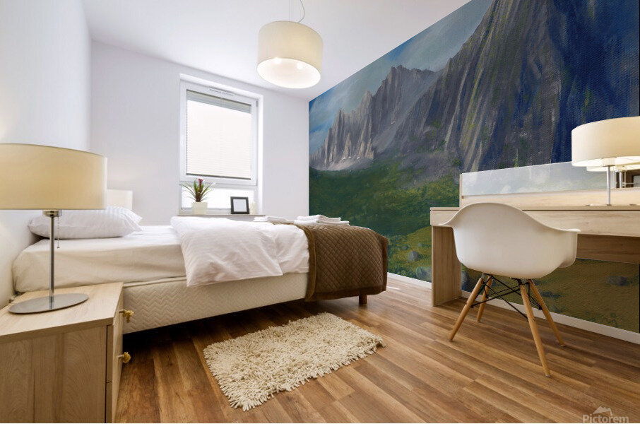 The Pass  Mural print