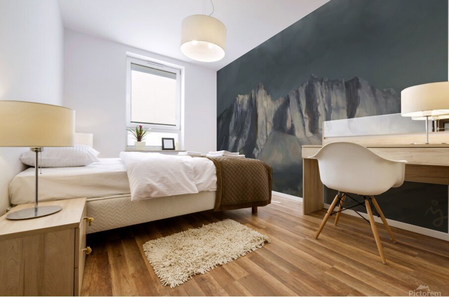 Approaching Storm  Mural print