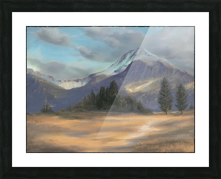 On the Trail Picture Frame print