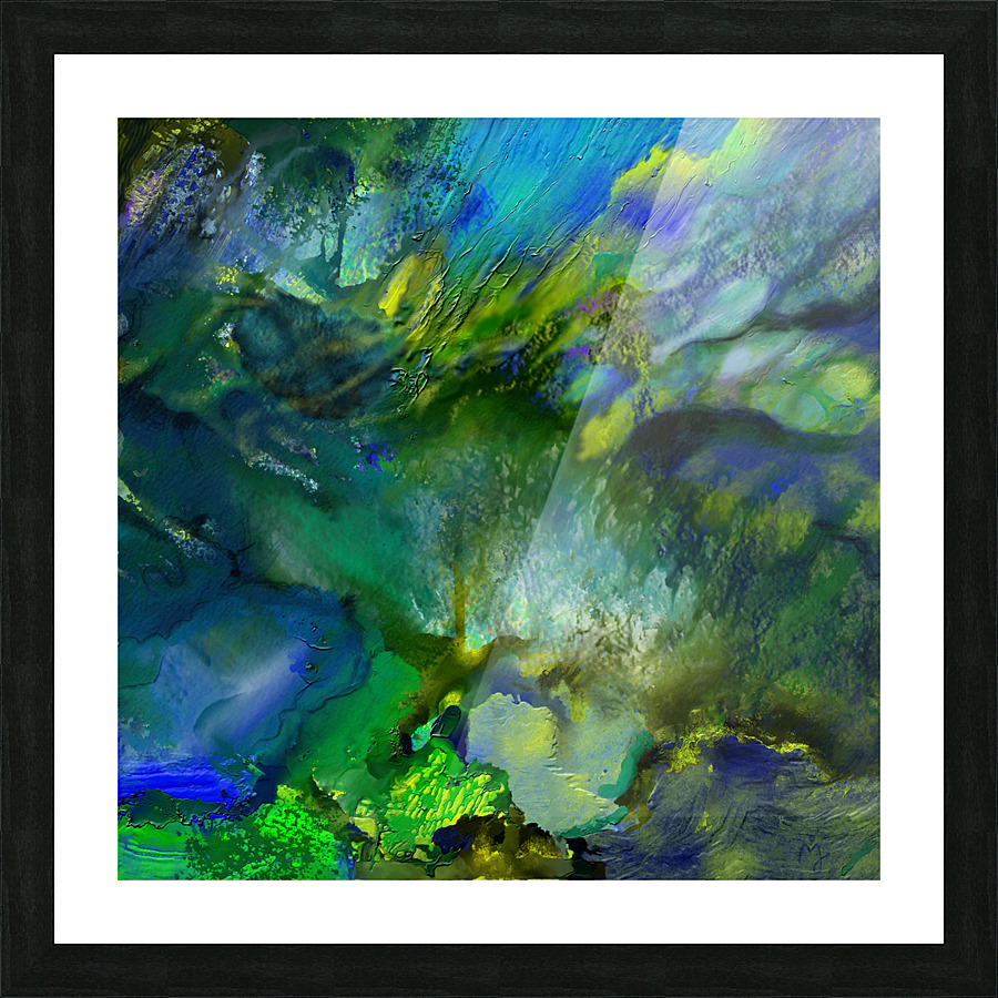 Beyond the Blue Picture Frame print