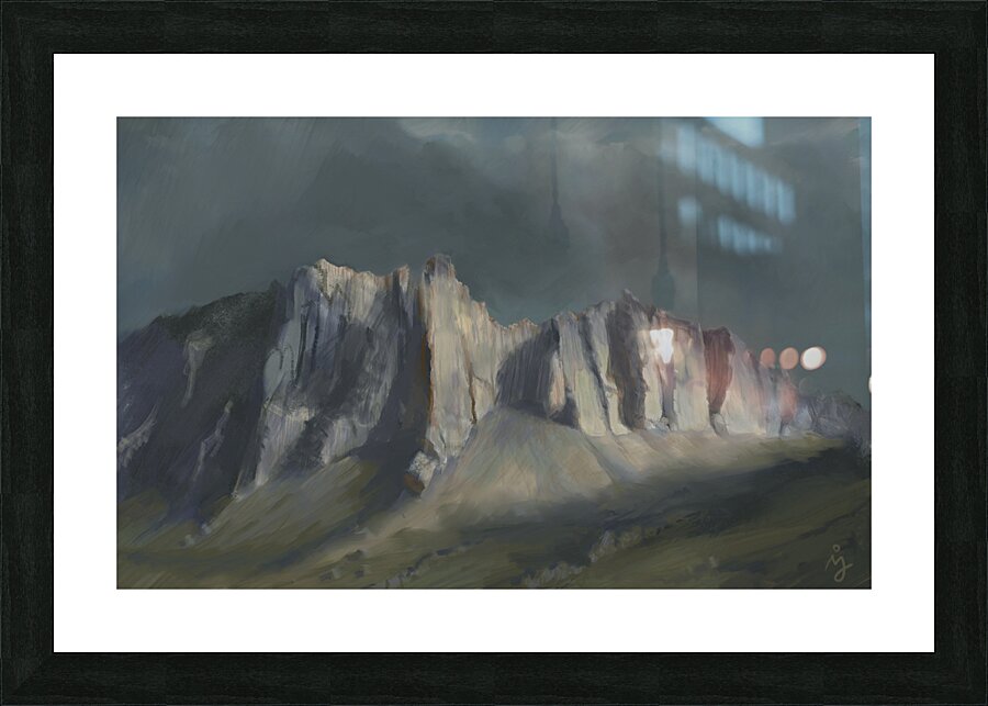Approaching Storm  Picture Frame print