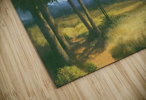 Along the Forest Edge Janie Molard puzzle