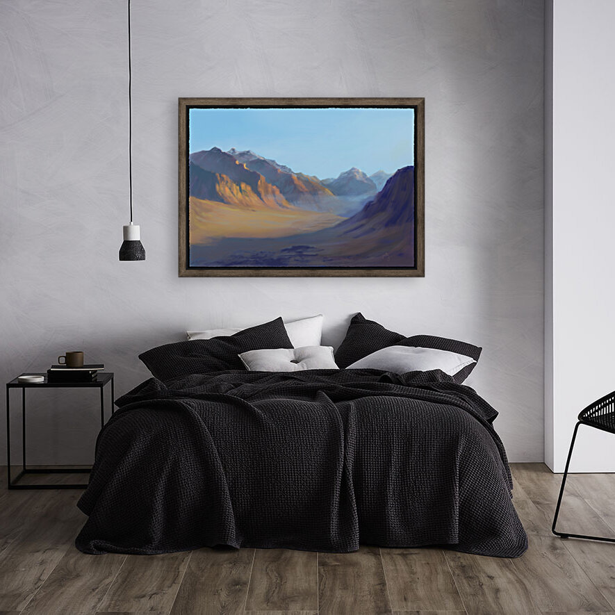 Sunset in the Desert Reproduction